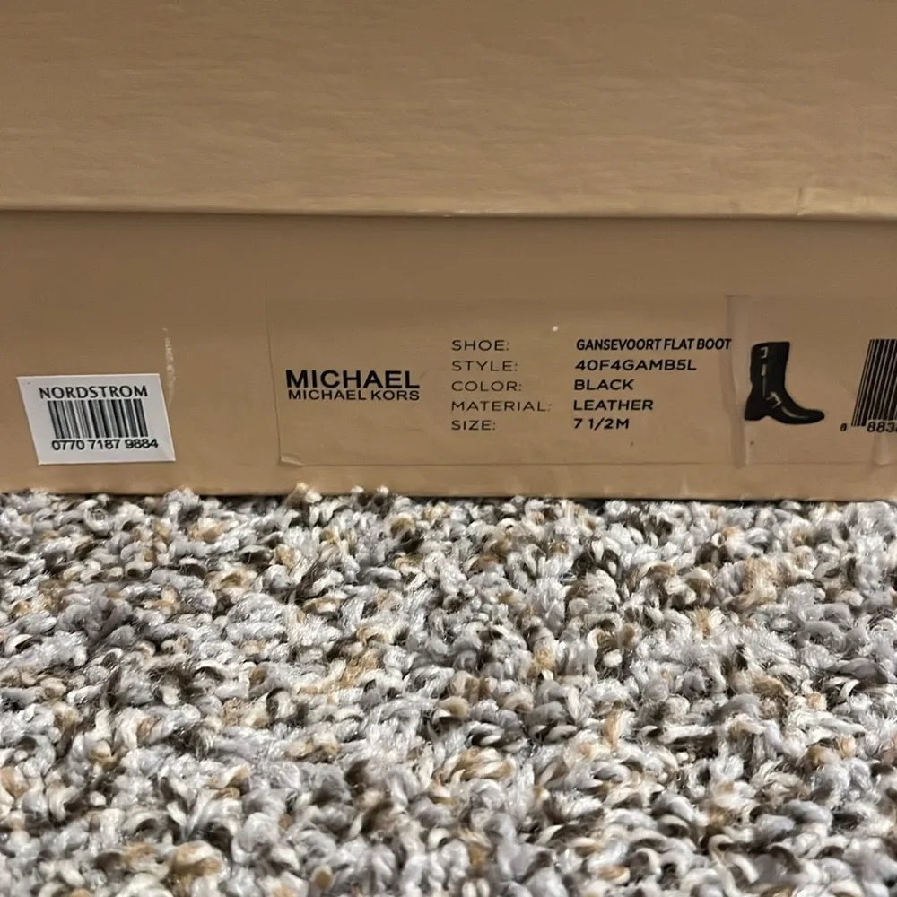 Michael Kors Gansevoort Flat Moto/Combat Boot - Picture 3 of 4